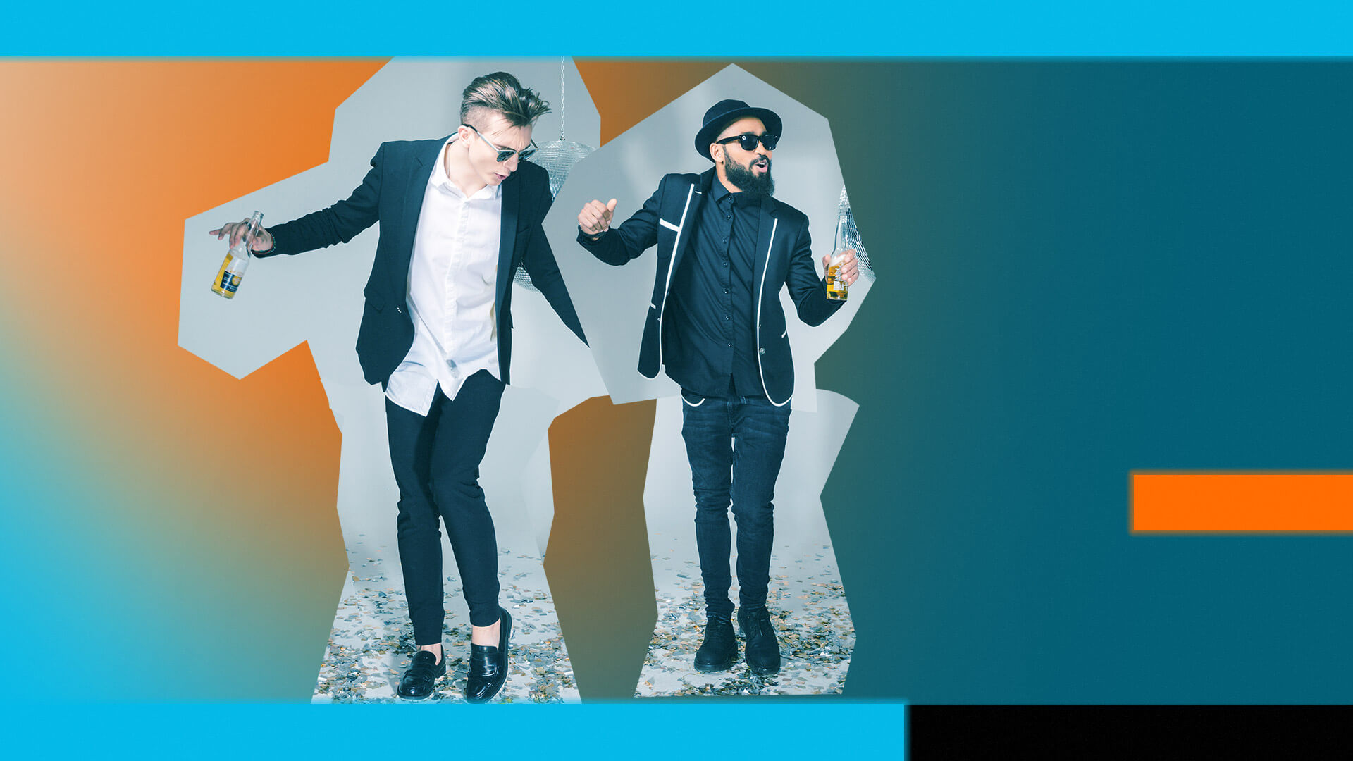 Design Board für Event Promotion FUEL