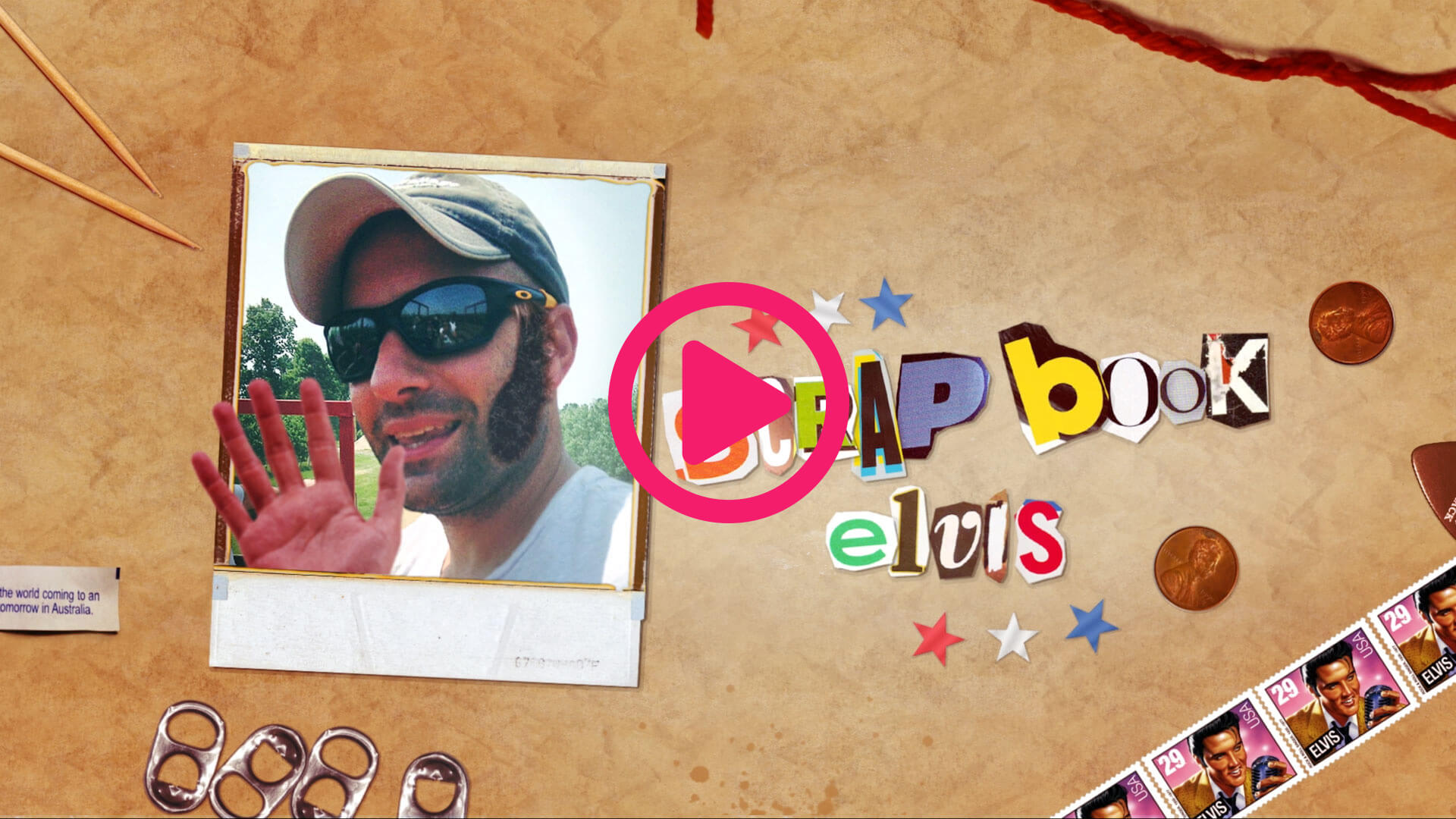 Design Boards Scrapbook Elvis Vorspann