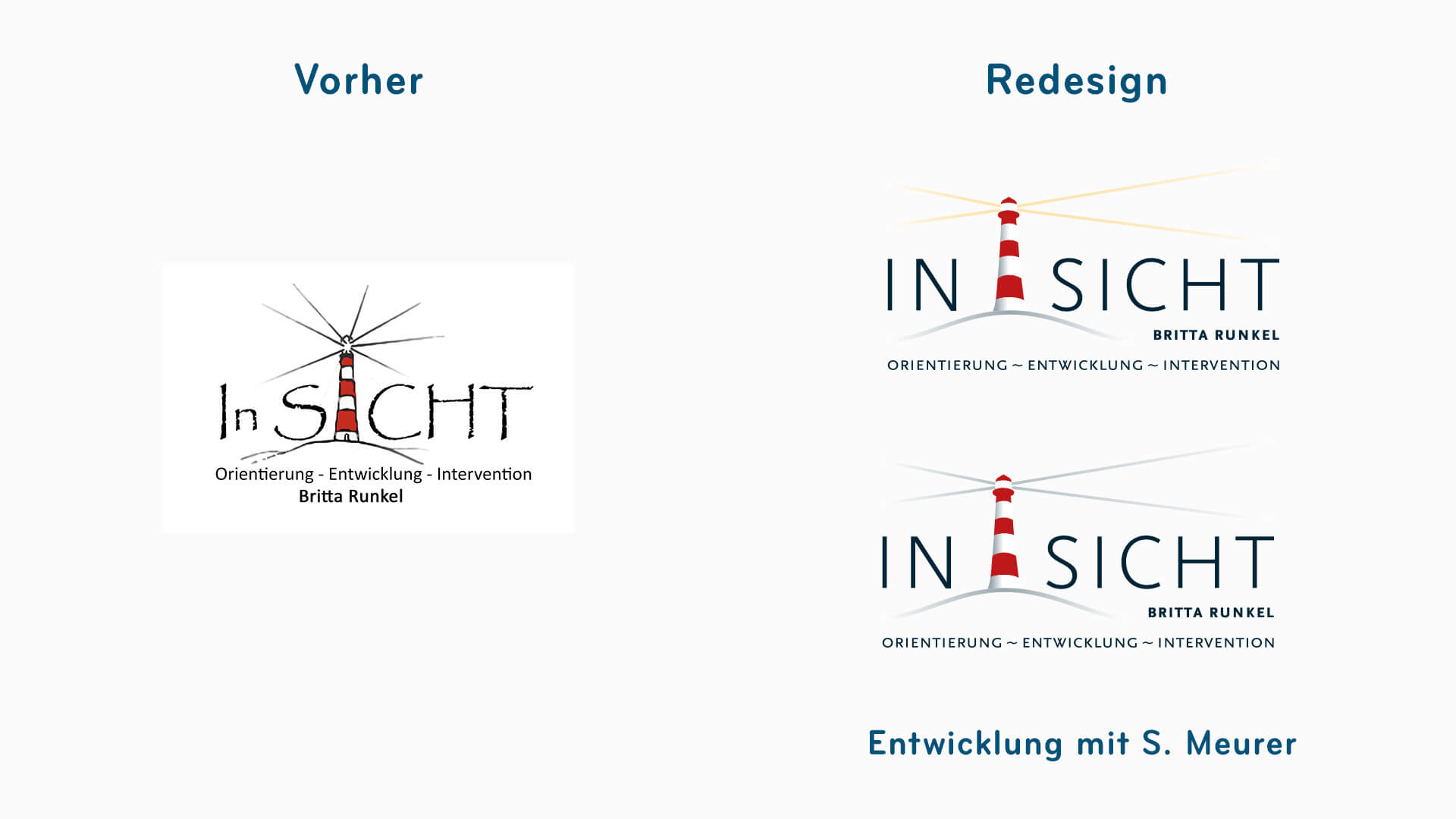 Entwicklung Corporate Re-Design IN SICHT • Print & Screen