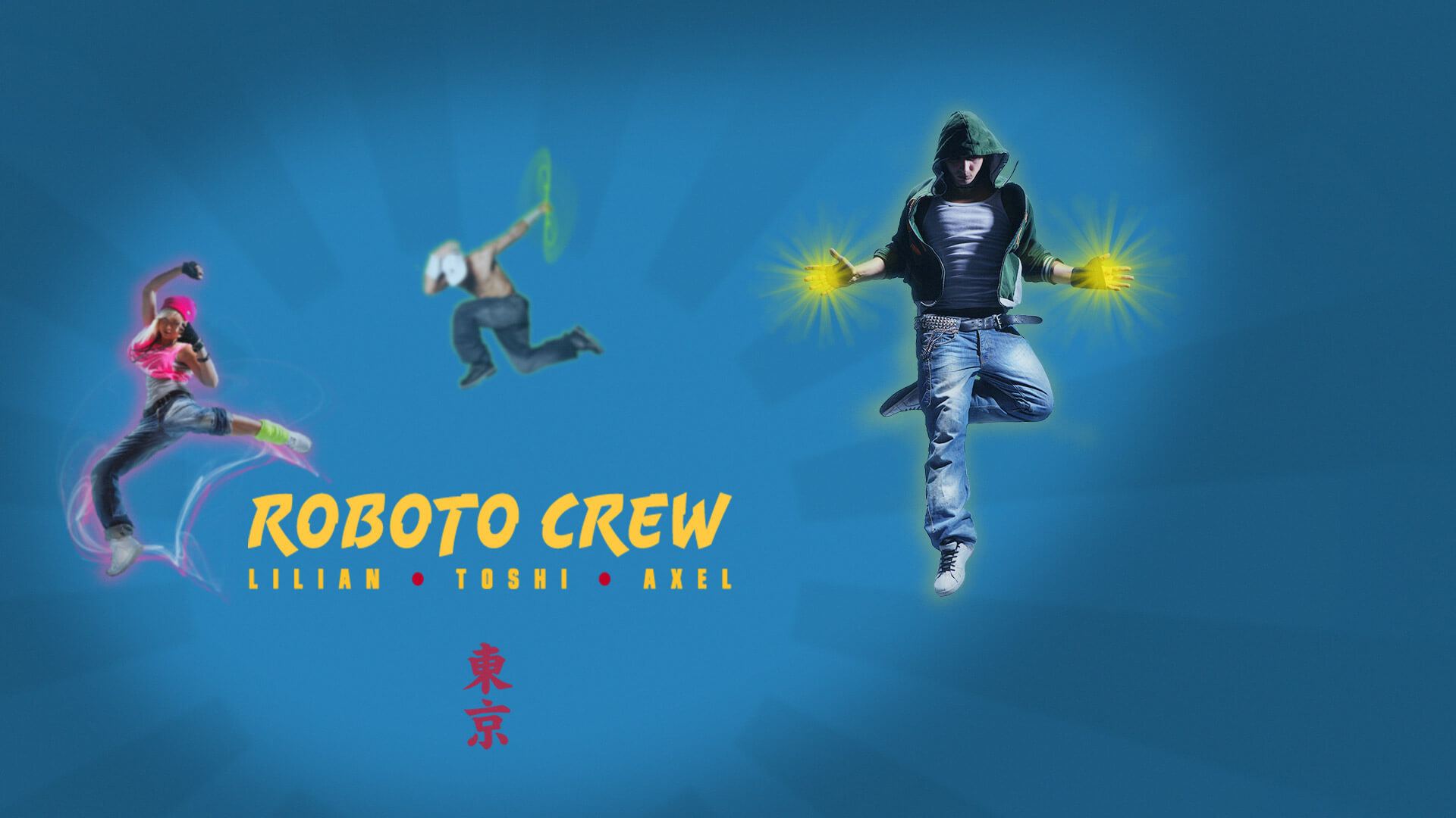 Design Board Nr.1 zur Fernsehshow URBAN FREESTYLE: TOKYO THROWDOWN