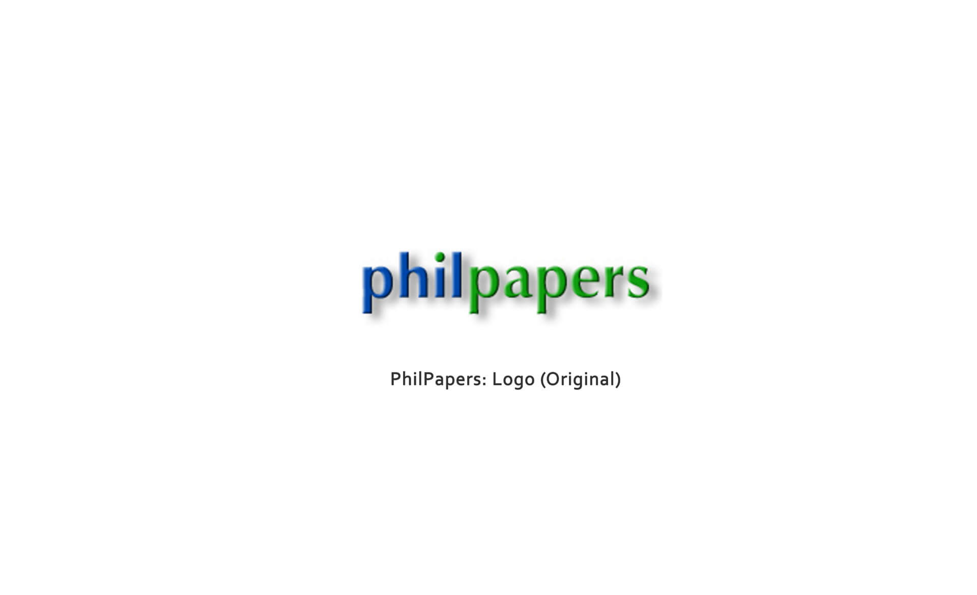 PhilPapers Logo-Entwurf